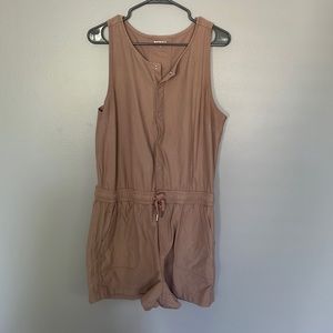 Athleta Women's Tan Shorts Romper